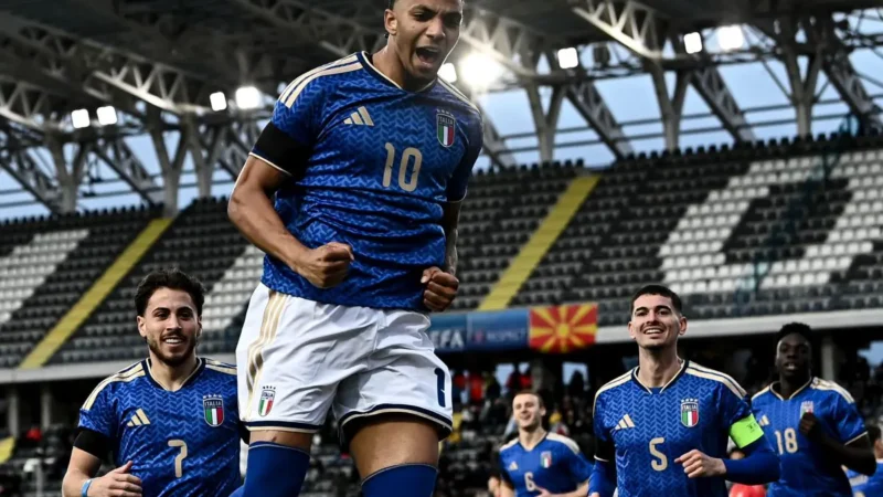 L’Under 21 travolge la Macedonia a Empoli, gli azzurrini vincono 4-0