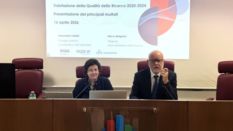 L’Anvur conclude la Valutazione della Qualità della Ricerca 2020-2024