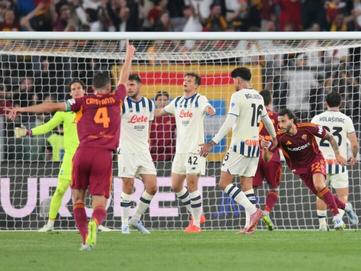 Hermoso risponde a Krstovic: 1-1 tra Roma e Atalanta