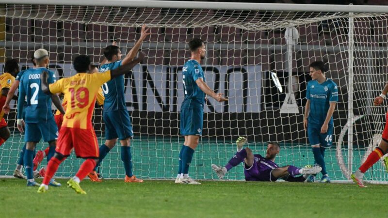 Scontro salvezza in parità, è 1-1 fra Lecce e Fiorentina