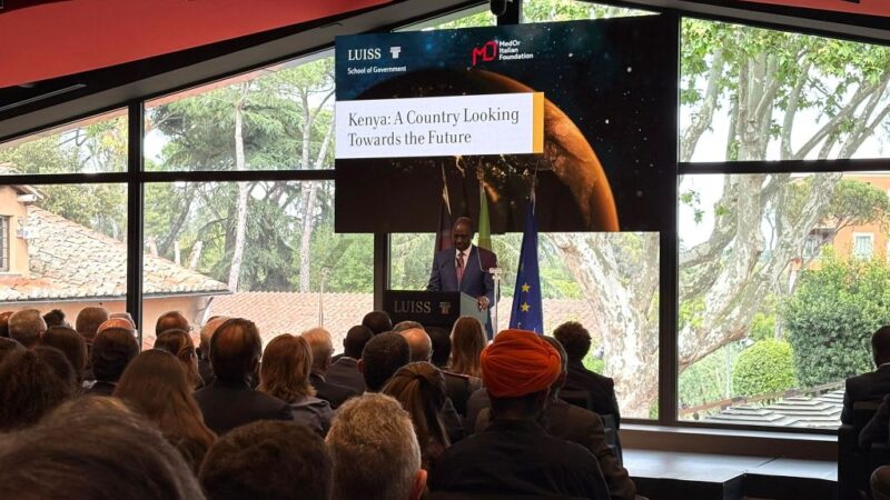 MedOr e Luiss incontrano il presidente Ruto, Kenya strategico per il futuro