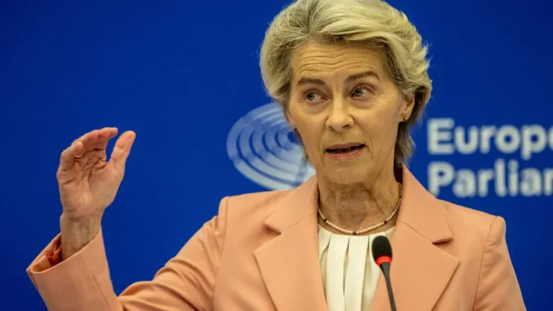 Energia, von der Leyen “Con AccelerateEU sostegno a cittadini e imprese”