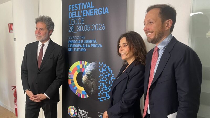 Dal 28 al 30 maggio a Lecce la XIV edizione del Festival dell’Energia
