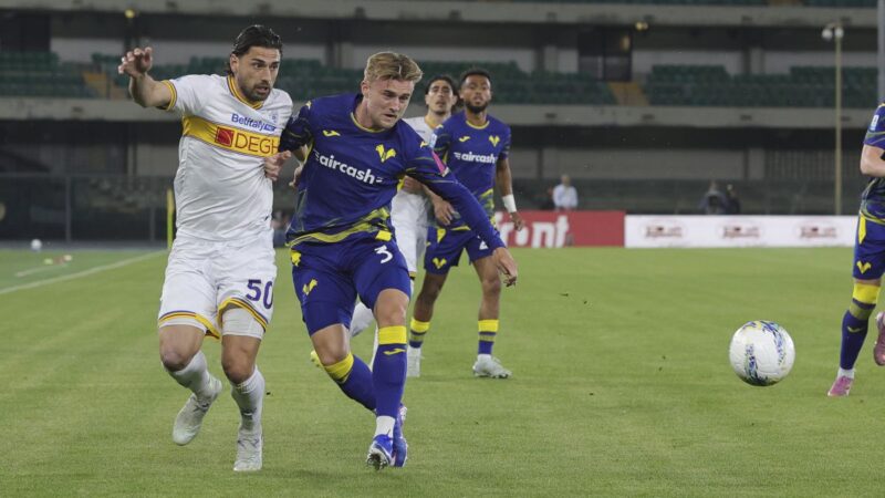 Nessun gol al Bentegodi, il Lecce conquista un punto a Verona