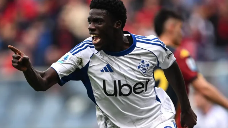 Douvikas e Diao: il Como piega il Genoa 2-0