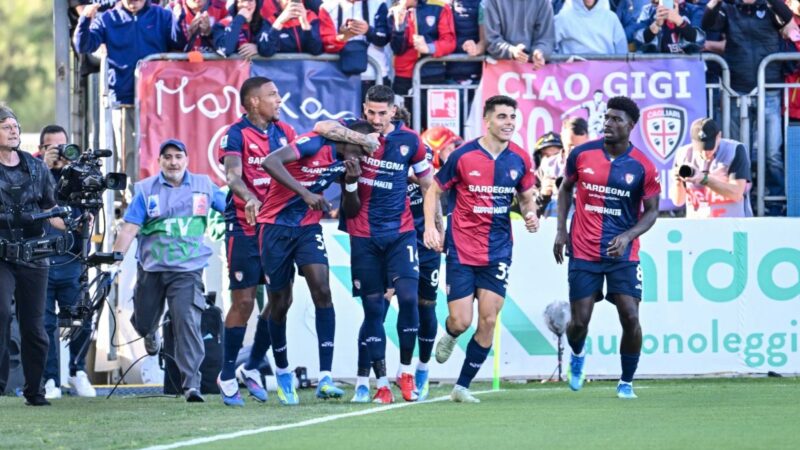 Cagliari show: 3-2 all’Atalanta e salvezza sempre più vicina