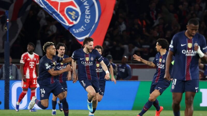 Spettacolo e gol al Parco dei Principi, Psg batte Bayern 5-4