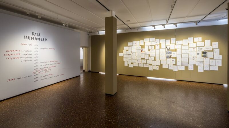 Intesa Sanpaolo, a Vicenza la mostra “Giorgia Lupi. L’umanesimo dei dati”