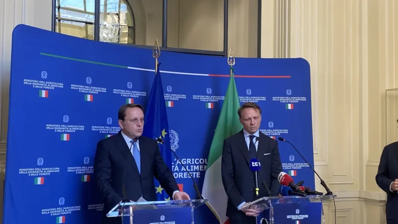 Lollobrigida incontra il commissario Ue Várhelyi “Più controlli e tolleranza zero sugli agrofarmaci”