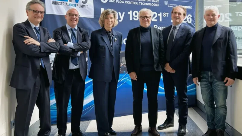 A Bergamo dal 19 al 21 maggio la sesta edizione dell’Industrial Valve Summit