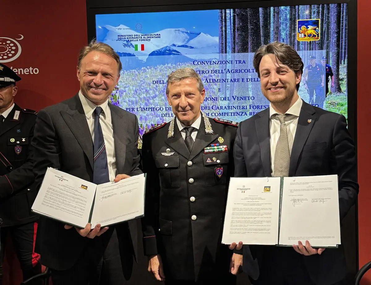 A Vinitaly si rinnova l’alleanza tra Regione Veneto, Masaf e Carabinieri Forestali