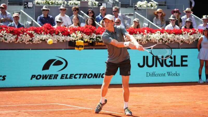 Sinner non si ferma: è finale a Madrid, sfiderà Zverev