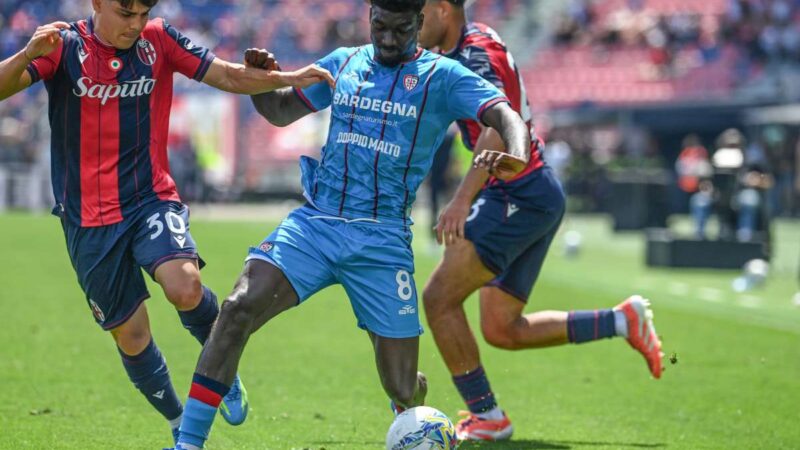 Il Bologna sbatte sul muro del Cagliari, al Dall’Ara termina 0-0