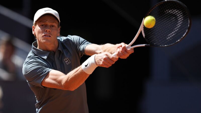 Sinner vince a Madrid il quinto Masters 1000 di fila, primato storico