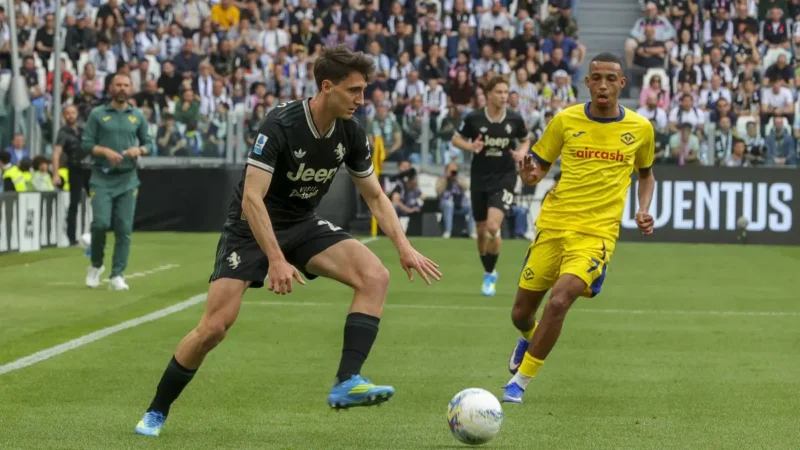 Solo 1-1 per la Juve contro il Verona già retrocesso