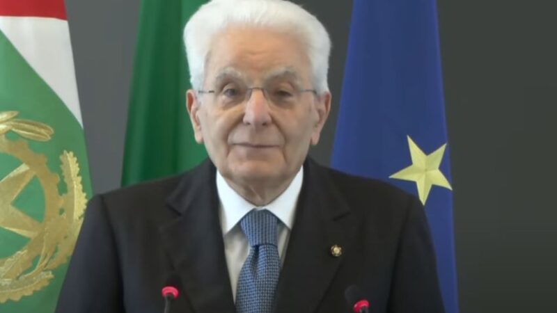 Mattarella “L’Italia conserva formidabili risorse morali”