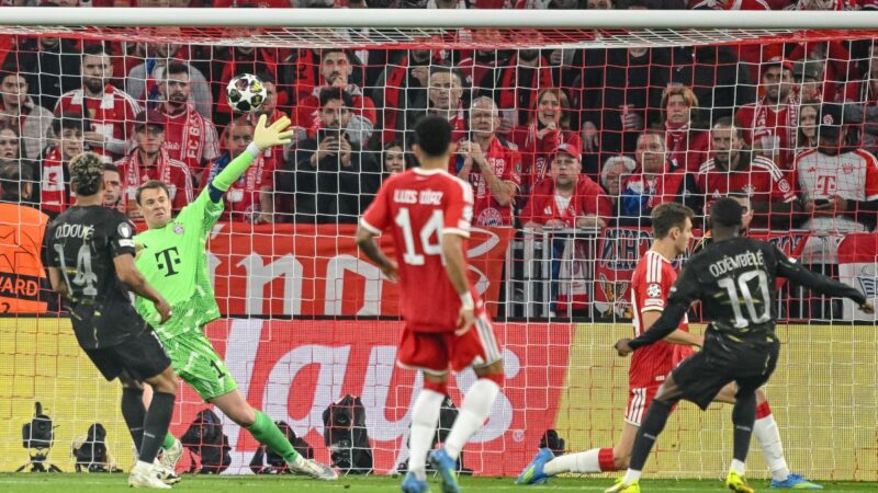 Psg in finale con l’Arsenal: Dembèlè illude, Kane pareggia ma non basta