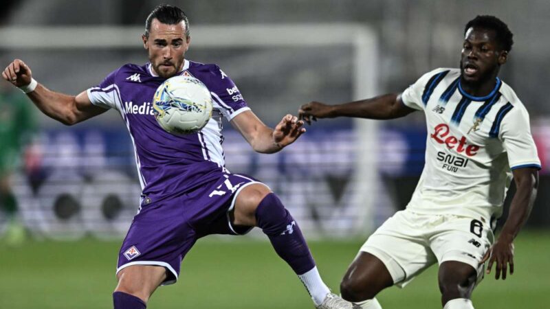 Fiorentina e Atalanta si dividono la posta nell’ultima di campionato