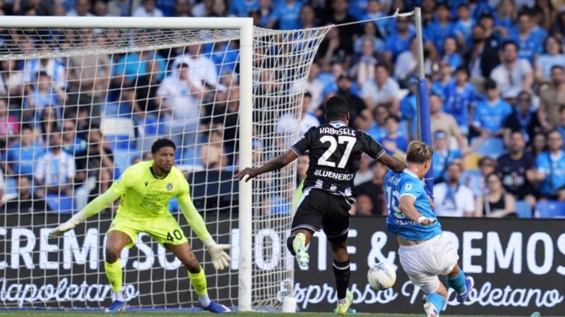 Hojlund decide la gara con l’Udinese, il Napoli chiude secondo