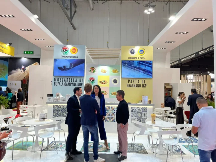 A Tuttofood la sinergia tra i Consorzi Mozzarella di Bufala Campana DOP e Pasta di Gragnano IGP