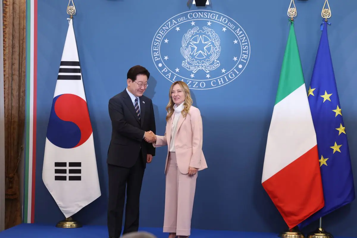 Italia-Corea del Sud, Meloni e Lee Jae Myung “Impegno per Indopacifico e Hormuz”