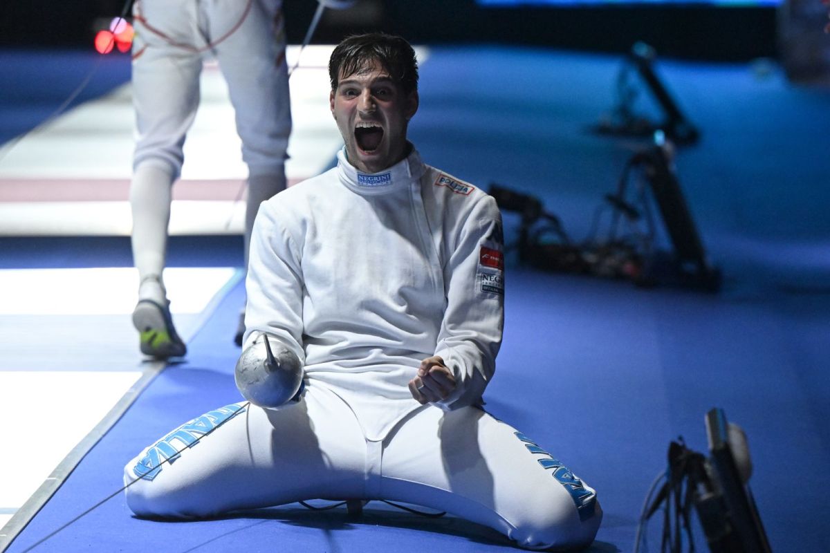 Mencarelli vince l’oro nella spada ai Campionati Europei