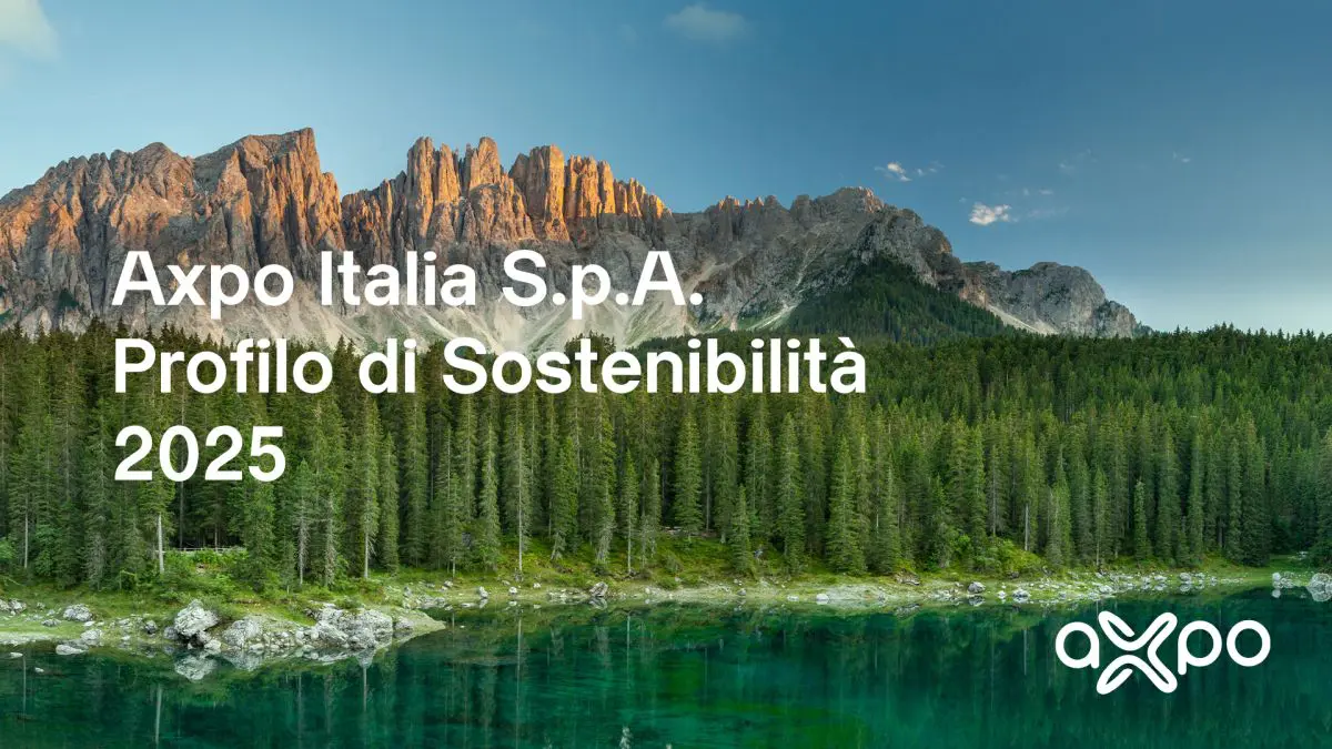 Profilo di Sostenibilità di Axpo Italia, focus su ambiente, innovazione e comunità