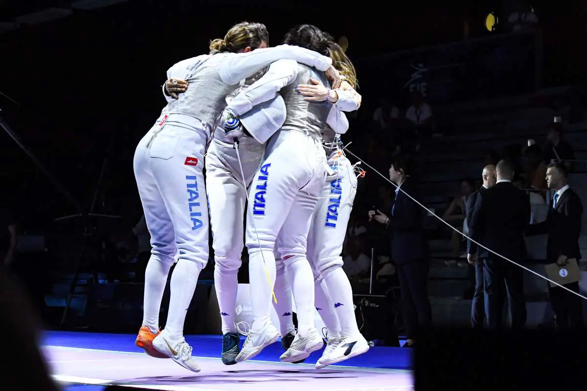 Italia ancora sul tetto d’Europa nel fioretto femminile, Francia battuta 45-31