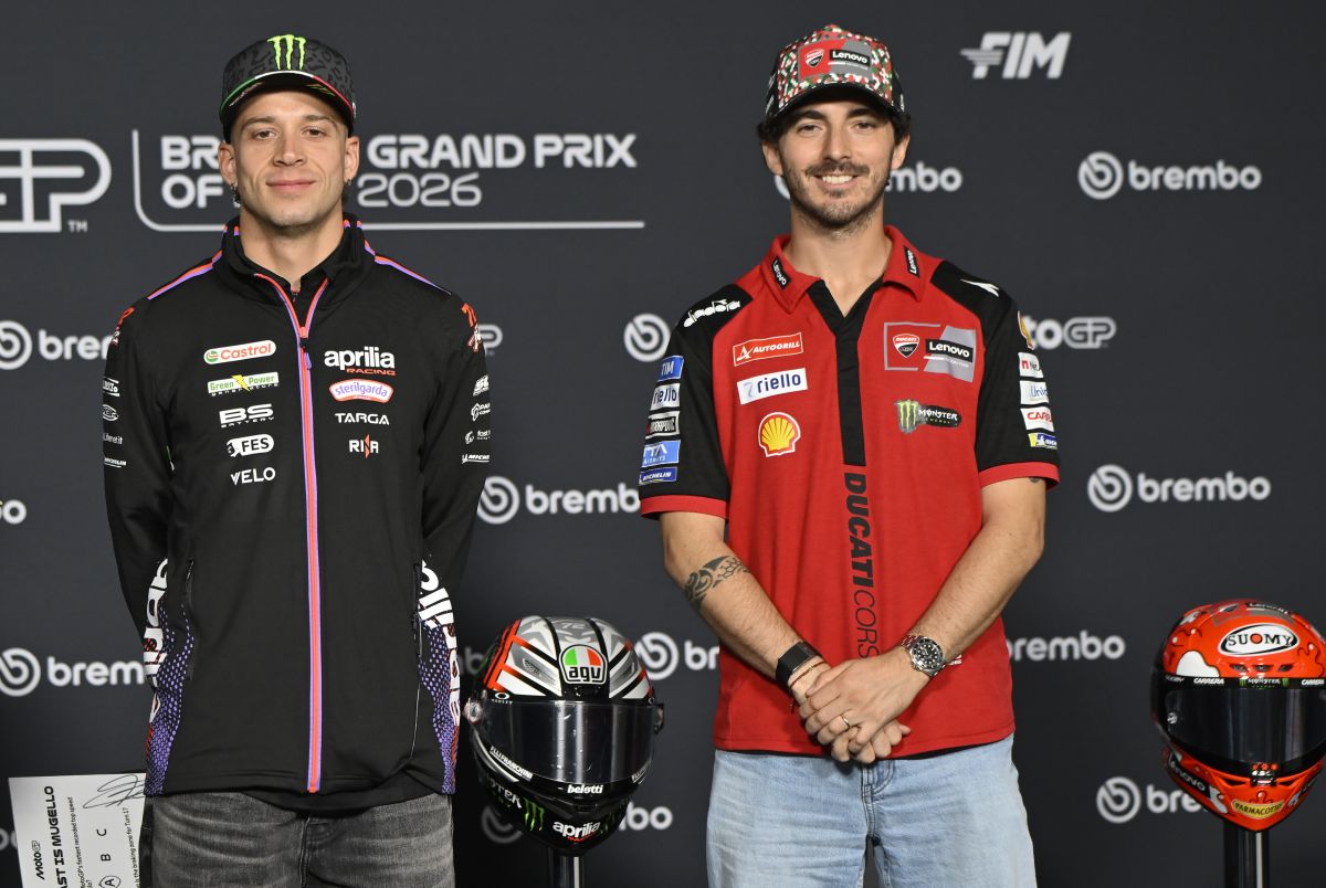 Bagnaia in Aprilia dal 2027 con Bezzecchi