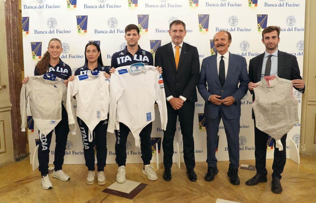 Banca del Fucino official partner della Federscherma per la stagione 2026/2027