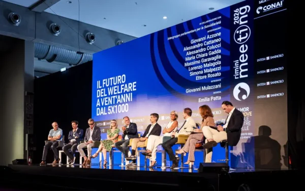 Al Meeting di Rimini dibattito sul futuro del welfare a vent’anni dal 5×1000