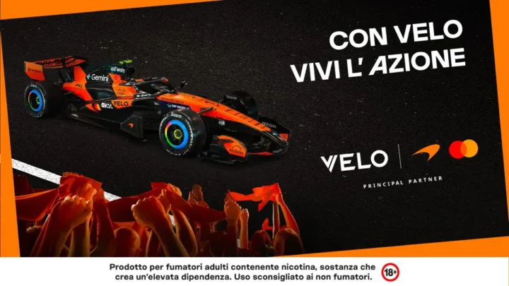 VELO e il McLaren Mastercard Formula 1 Team tornano protagonisti al GP d’Italia