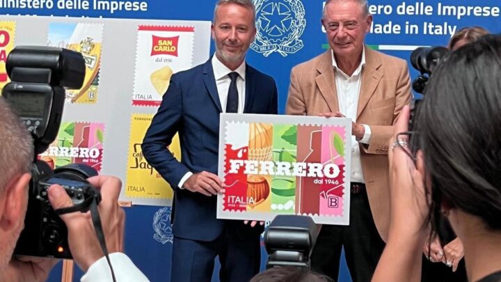 Ferrero tra le eccellenze italiane, ecco il francobollo dedicato
