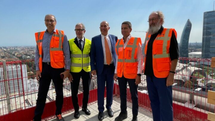 Milano, prende forma il nuovo hotel nel quartiere Portello