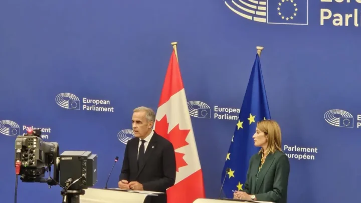Carney “L’alleanza Ue-Canada faro per altre democrazie”