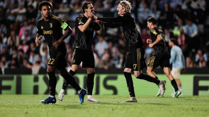 Celta Vigo ribaltato, la Juve fa il bis in Europa League