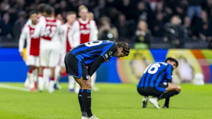 L’Atalanta si arrende nel finale in Conference, l’Ajax vince 2-0