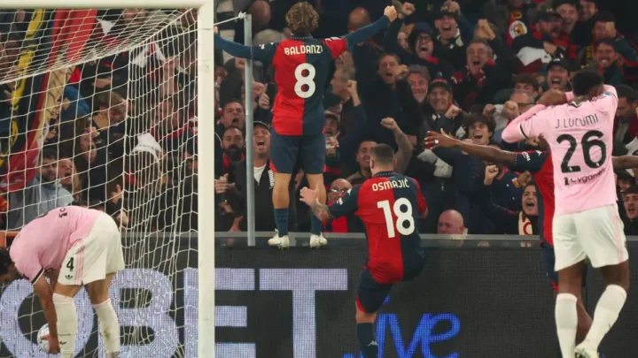 Una brutta Juve crolla al “Ferraris”, vince il Genoa 2-0